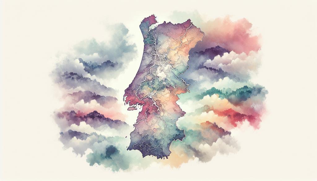 Map of Portugal