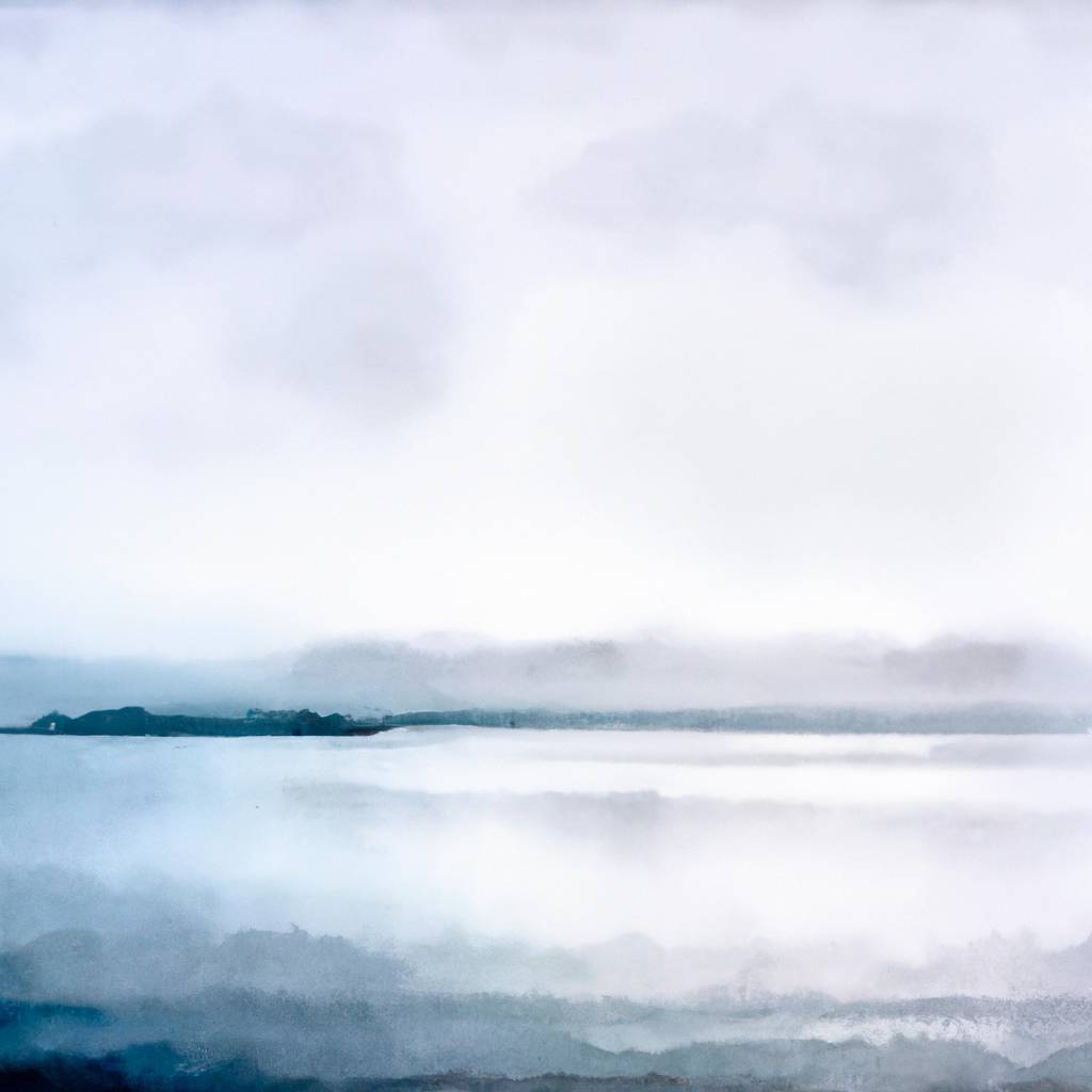 My painting of the scene