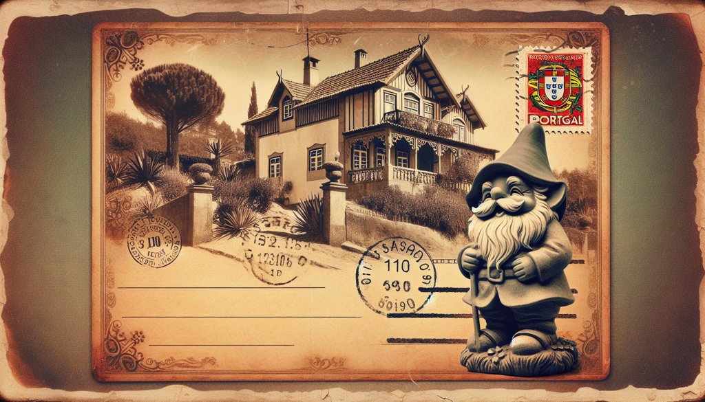 Gnome's postcard from Portugal