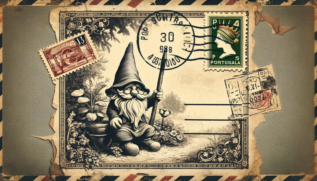 Gnome's postcard from Portugal