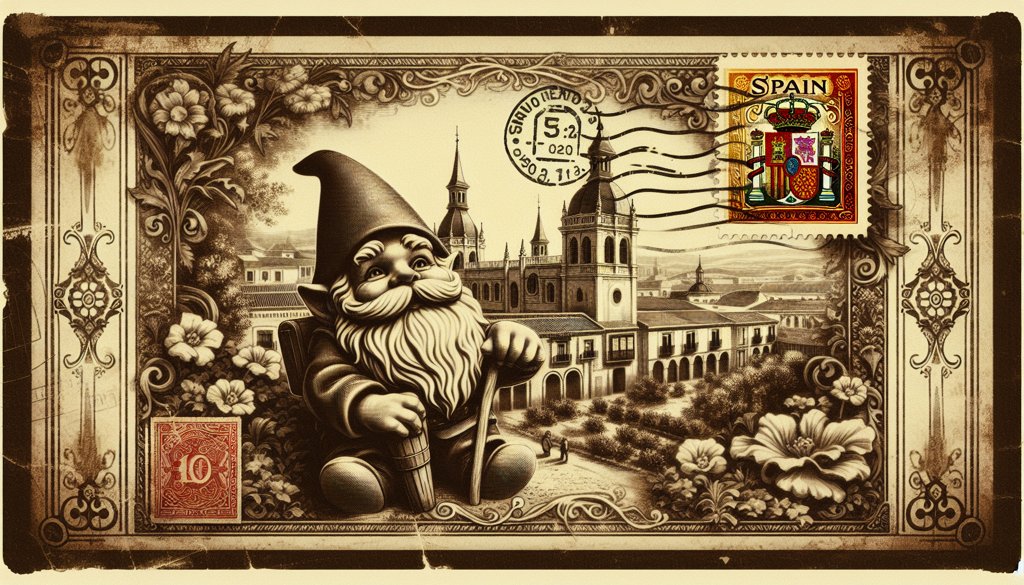 Gnome's postcard from Spain