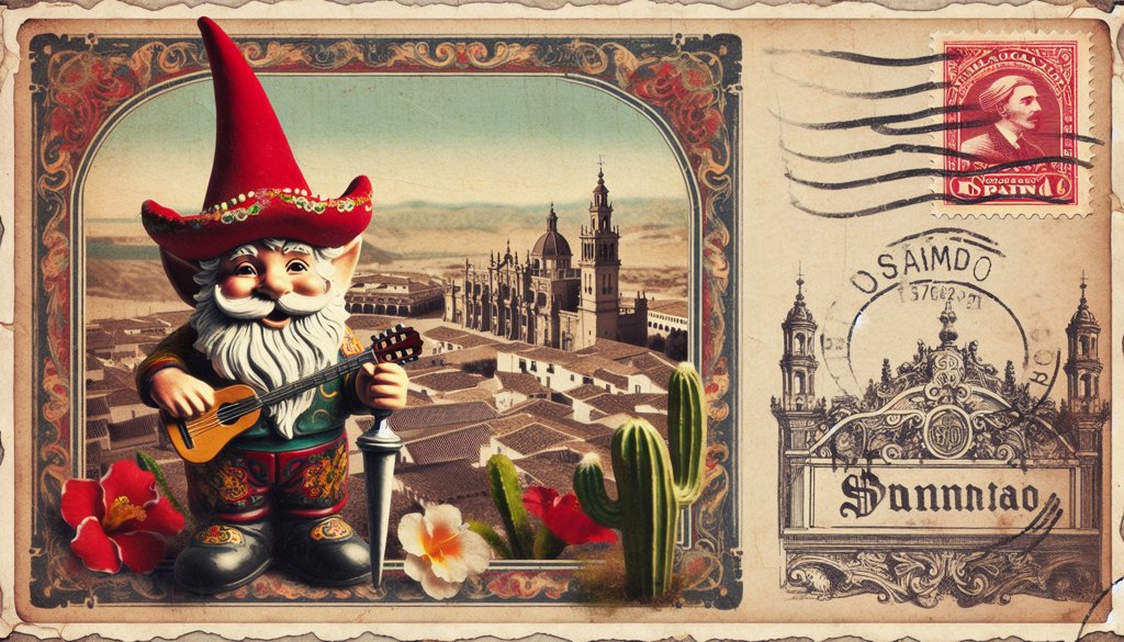Gnome's postcard from Spain