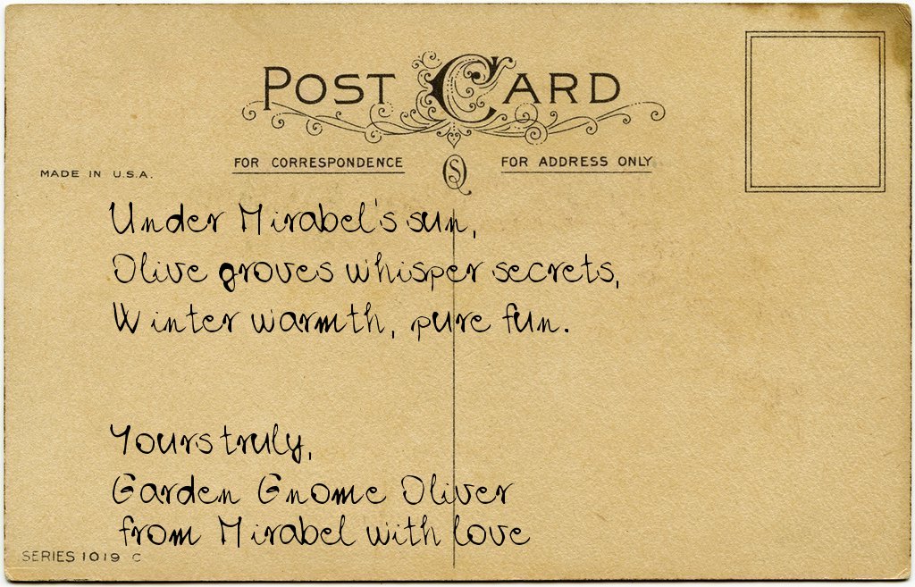 Gnome's postcard from Spain