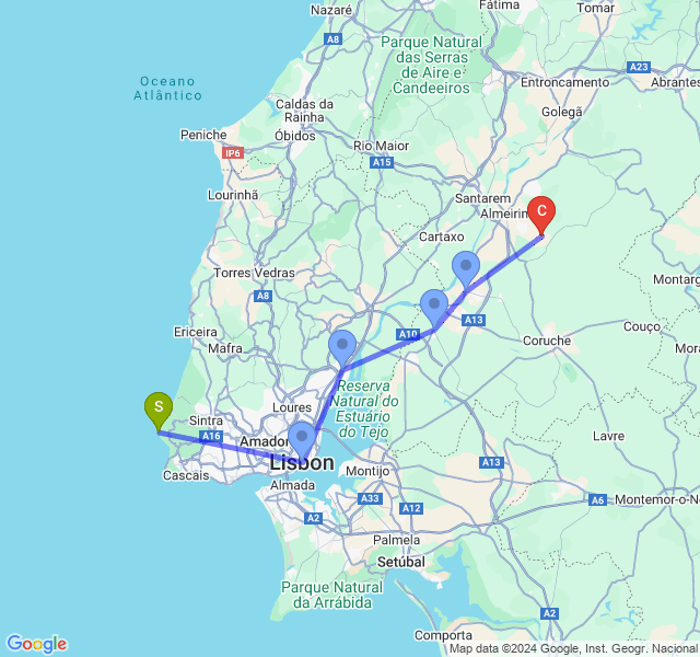Recent journey map