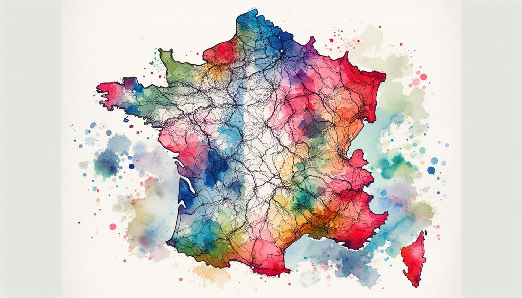 Map of France