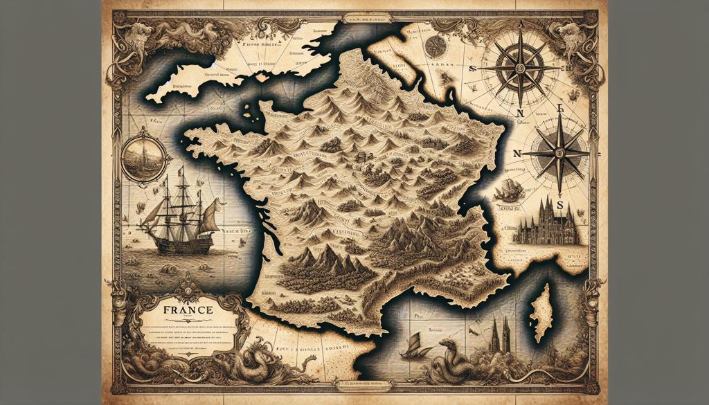 Map of France