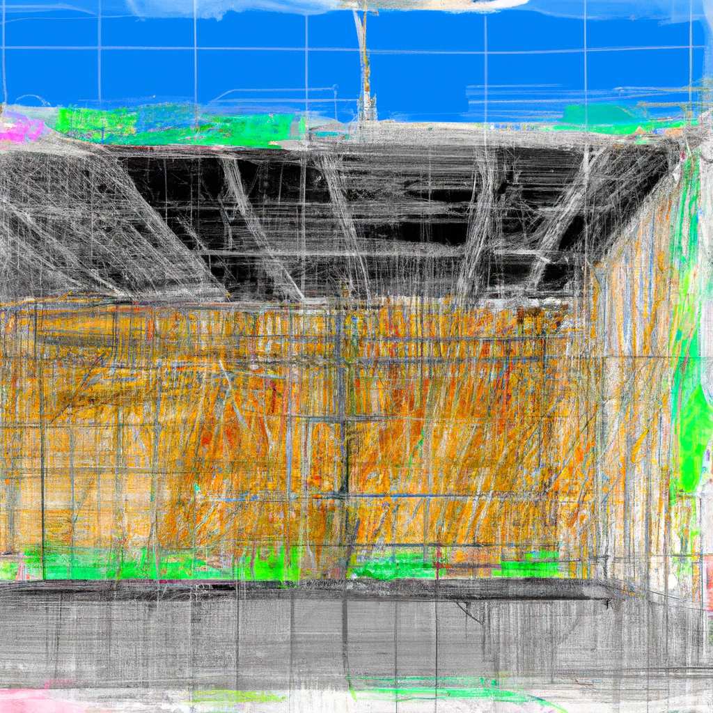 My painting of the scene