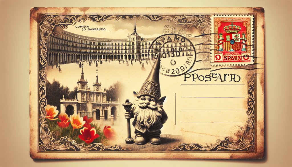 Gnome's postcard from Spain