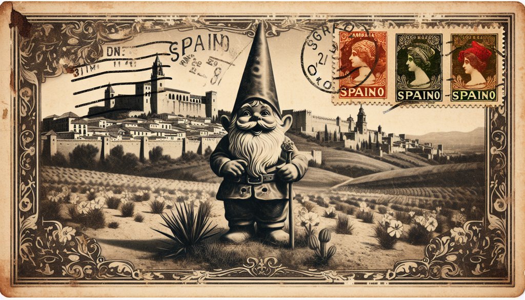Gnome's postcard from Spain