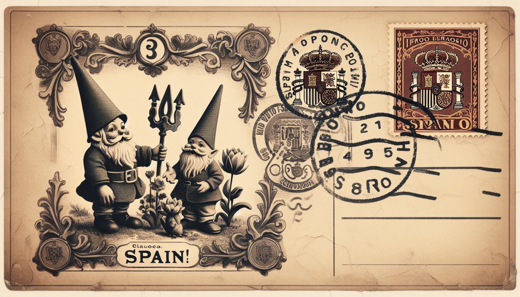 Gnome's postcard from Spain