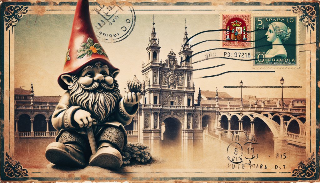 Gnome's postcard from Spain
