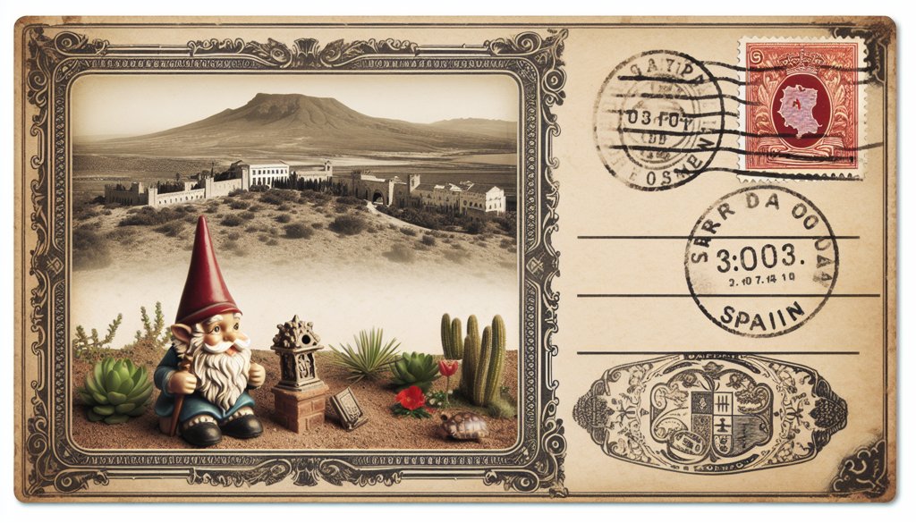 Gnome's postcard from Spain