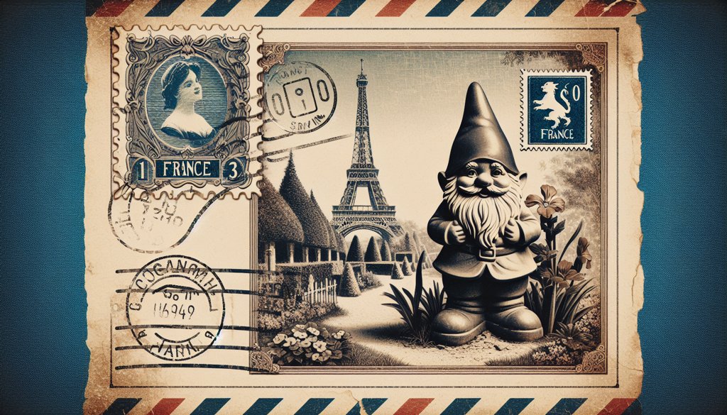 Gnome's postcard from France