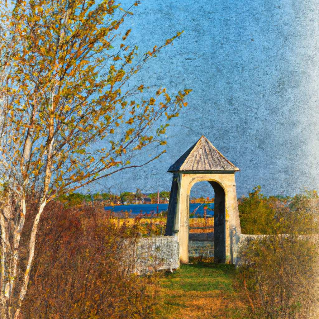 My painting of the scene