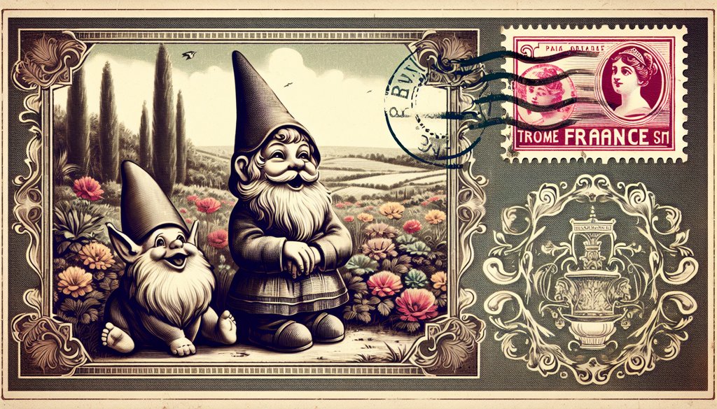 Gnome's postcard from France