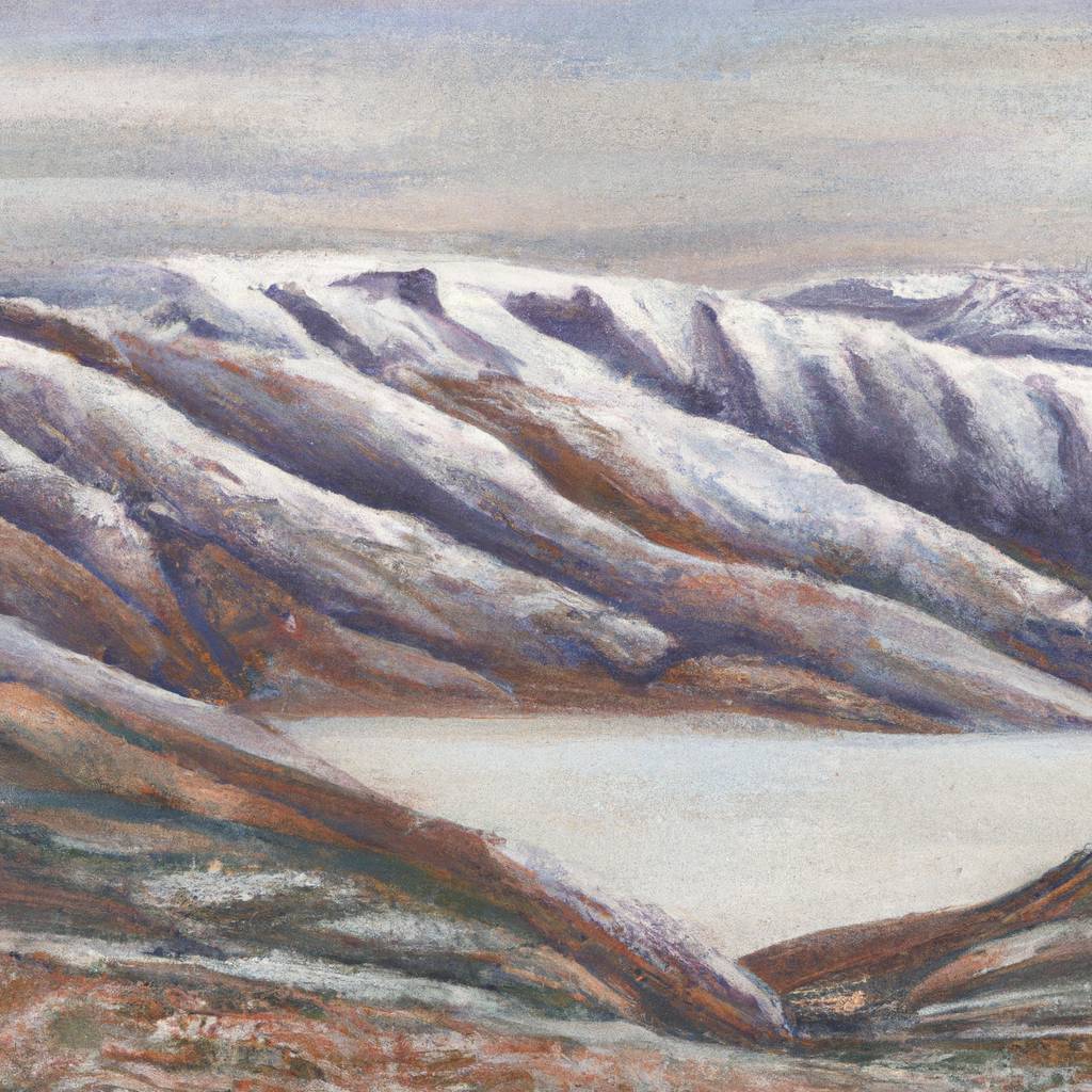 My painting of the scene