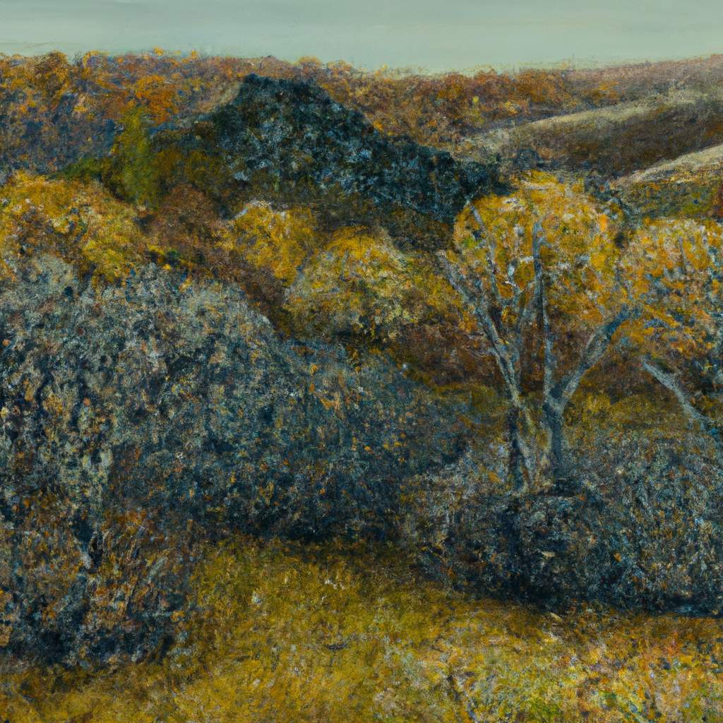 My painting of the scene