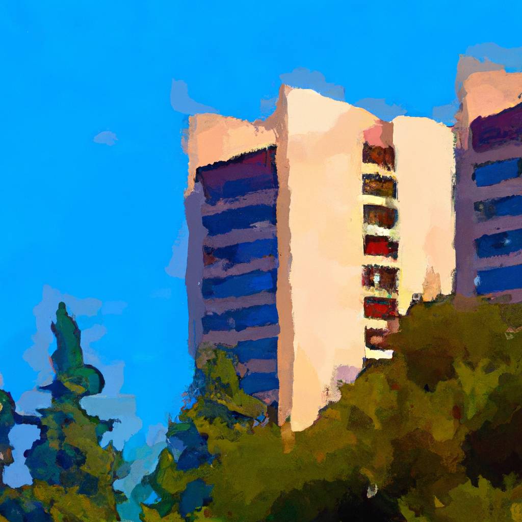 My painting of the scene