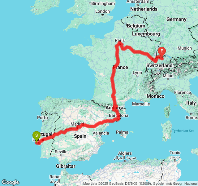 Overall journey map