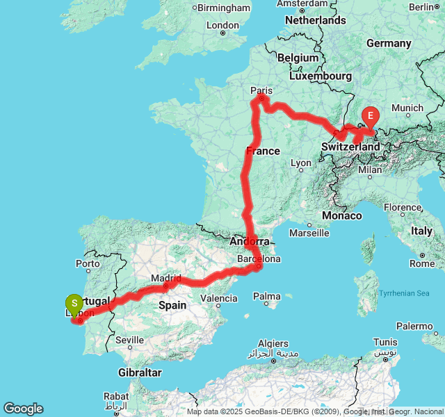 Overall journey map