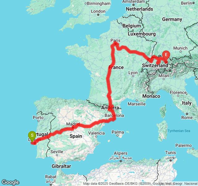 Overall journey map