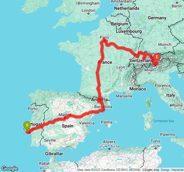Overall journey map