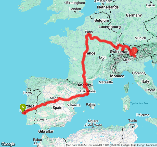 Overall journey map