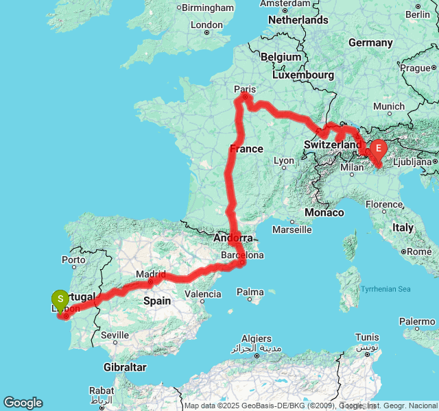 Overall journey map