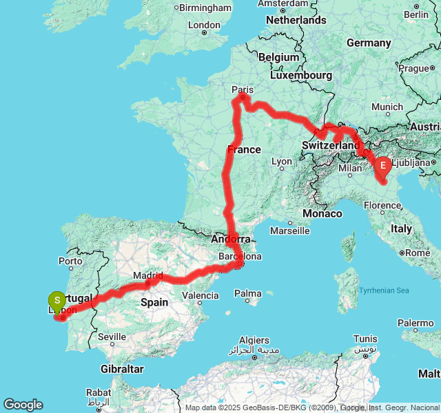Overall journey map