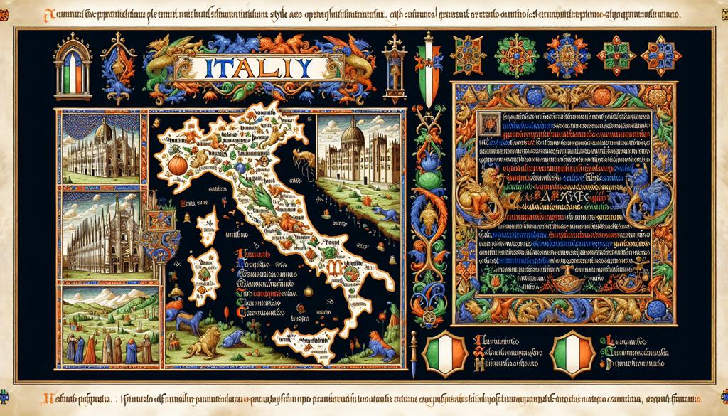 Map of Italy