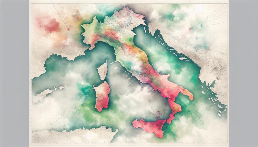 Map of Italy