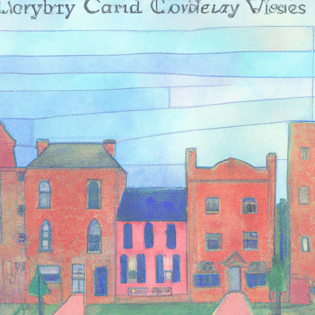 My painting of the scene