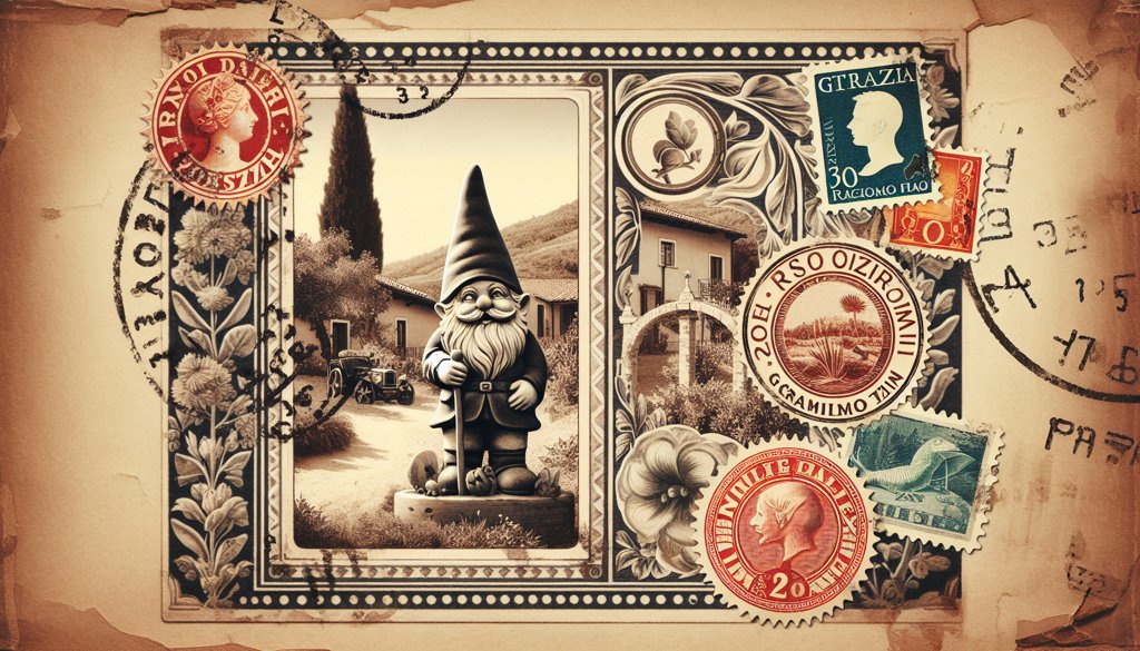 Gnome's postcard from Italy