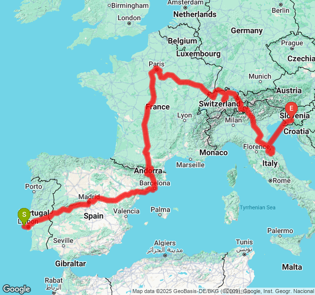Overall journey map