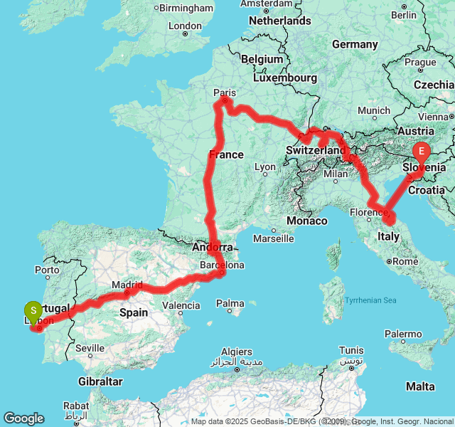 Overall journey map