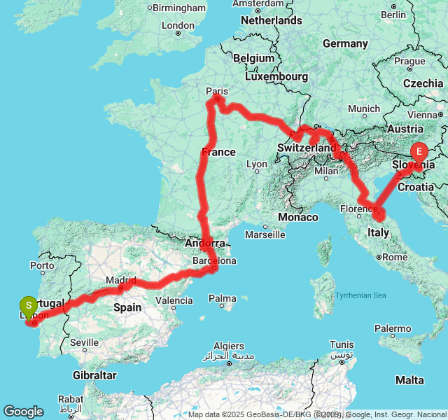 Overall journey map