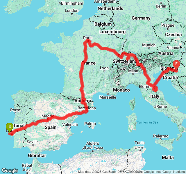 Overall journey map