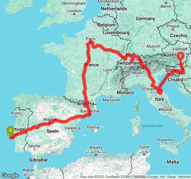 Overall journey map