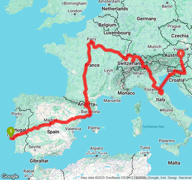 Overall journey map