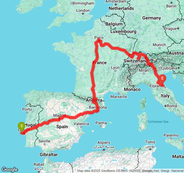 Overall journey map