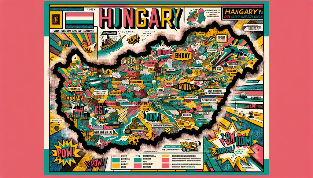 Map of Hungary