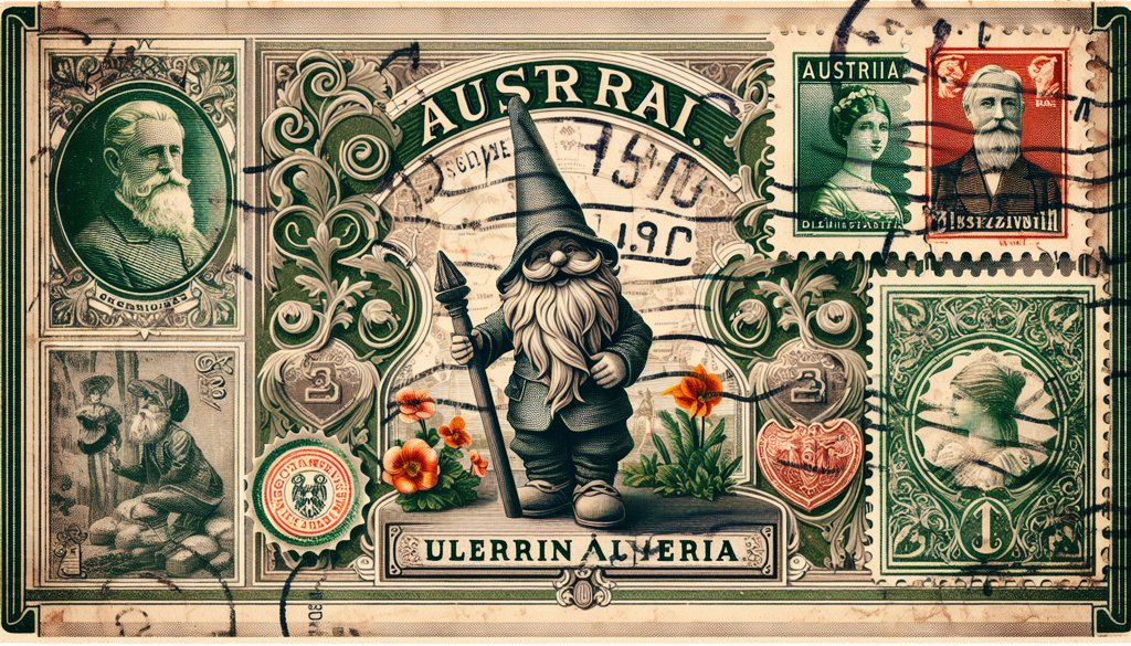 Gnome's postcard from Austria