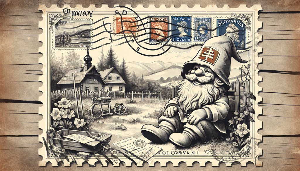 Gnome's postcard from Slovakia