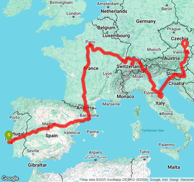Overall journey map