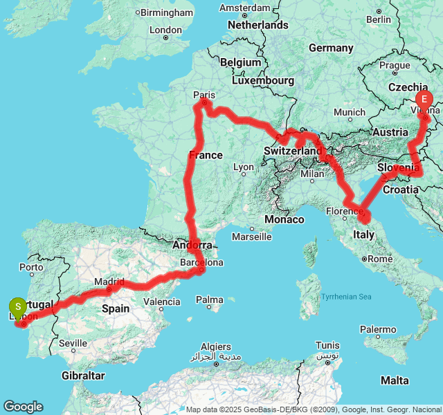Overall journey map