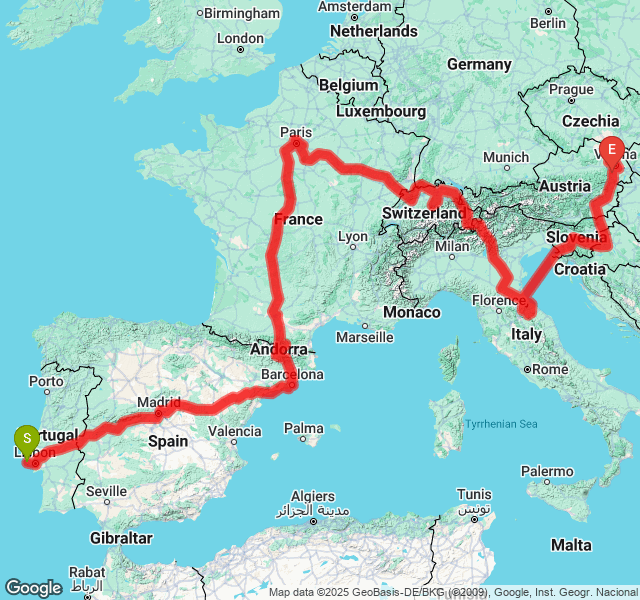Overall journey map