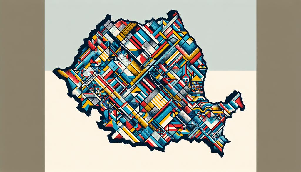 Map of Romania