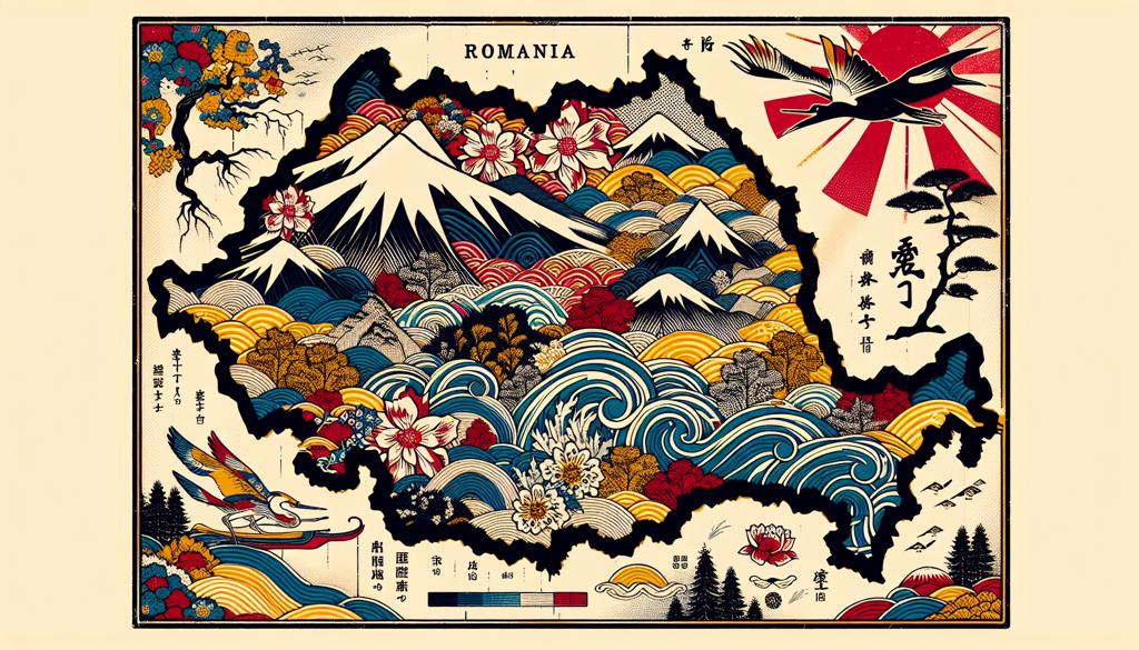 Map of Romania