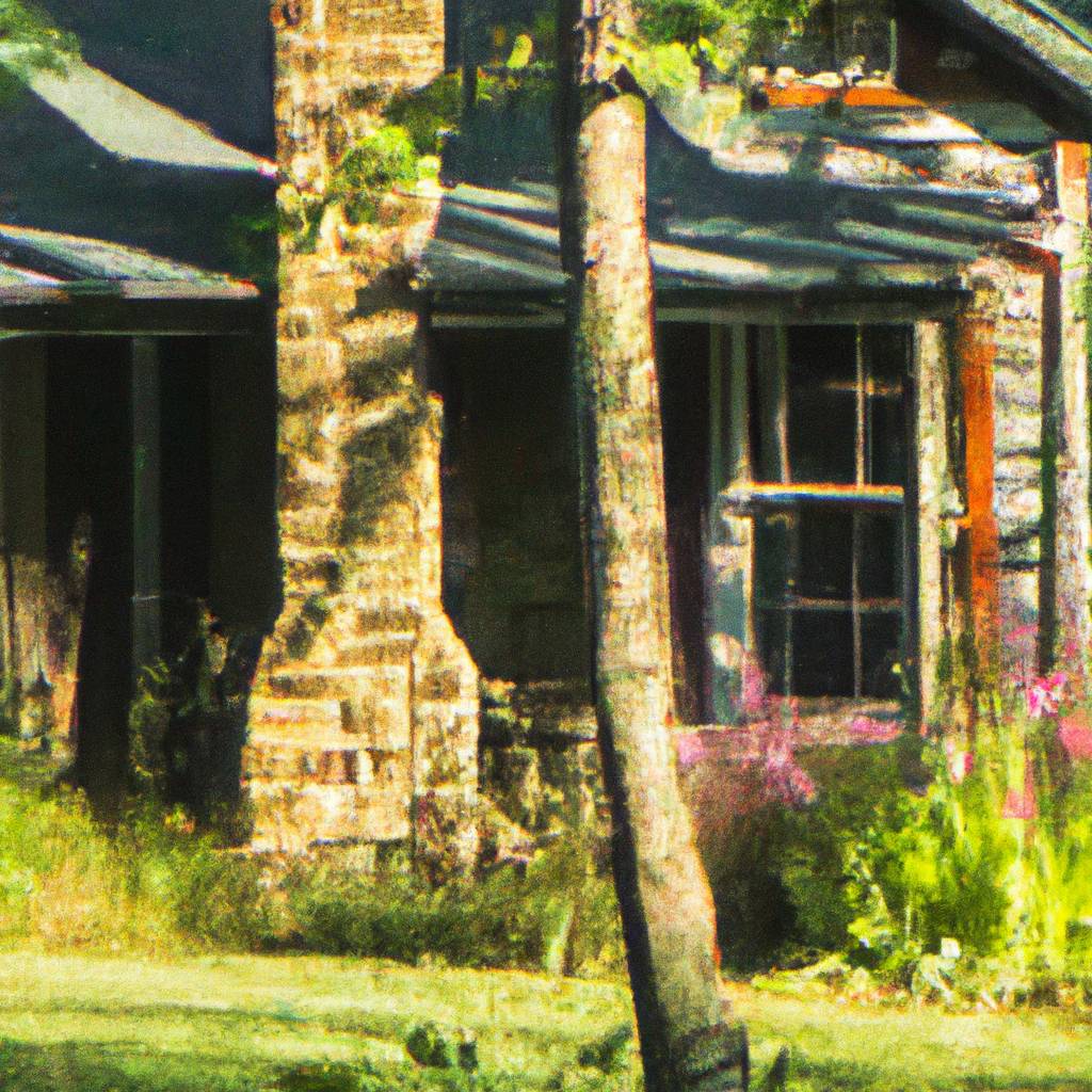 My painting of the scene