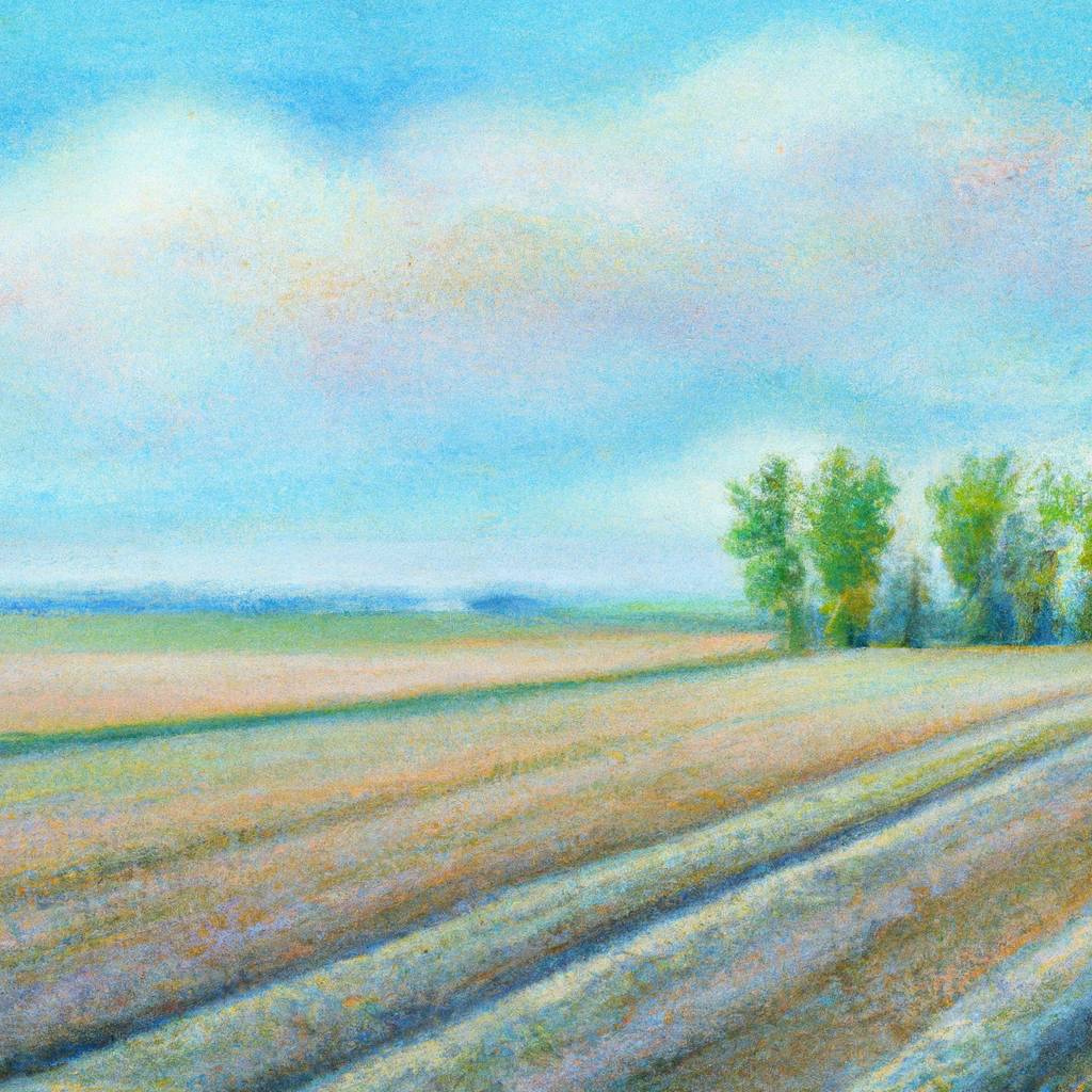 My painting of the scene